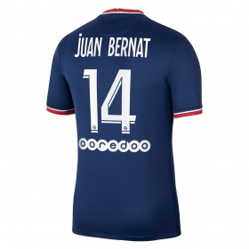 Paris Saint-Germain PSG Juan Bernat 14 Hjemmebanetrøje 2021-22 S/S